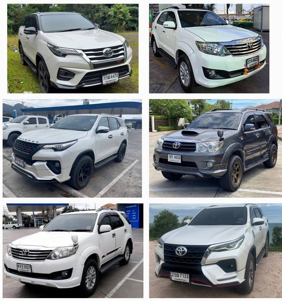 บริการรถ SUV 7 ที่นั่งพร้อมคนขับ