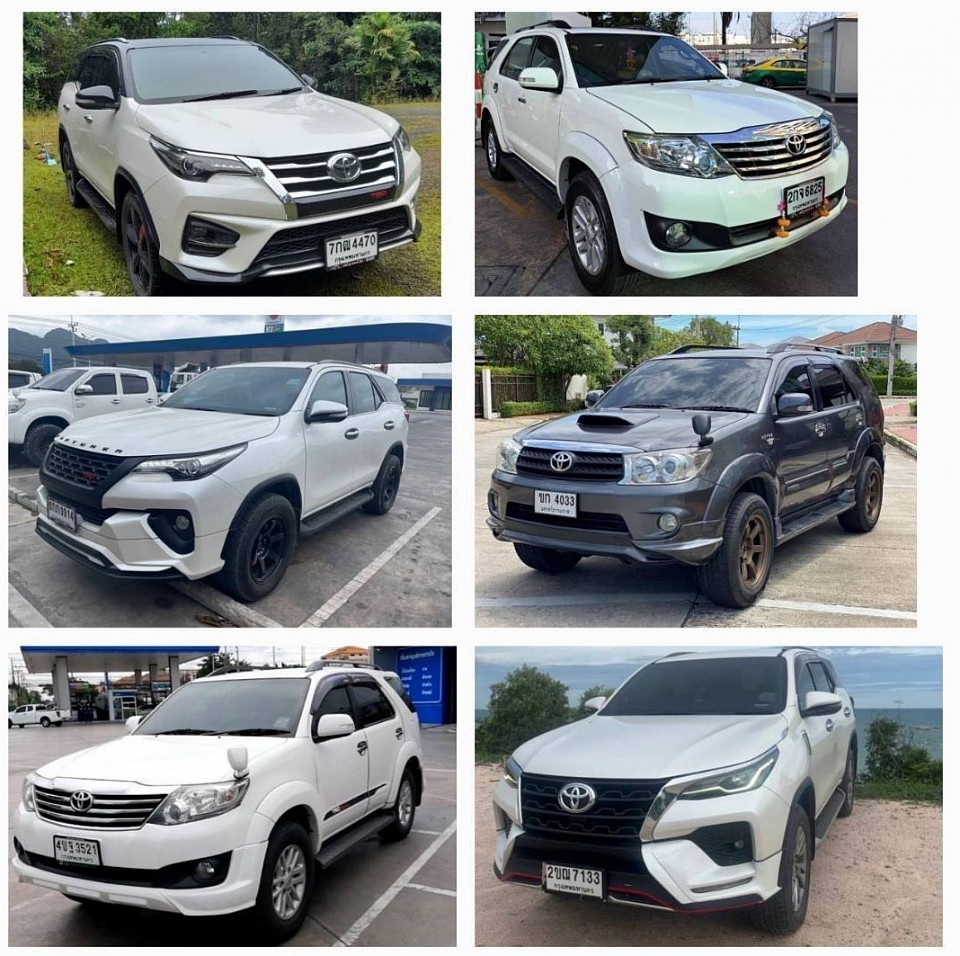 บริการรถ SUV 7 ที่นั่งพร้อมคนขับ