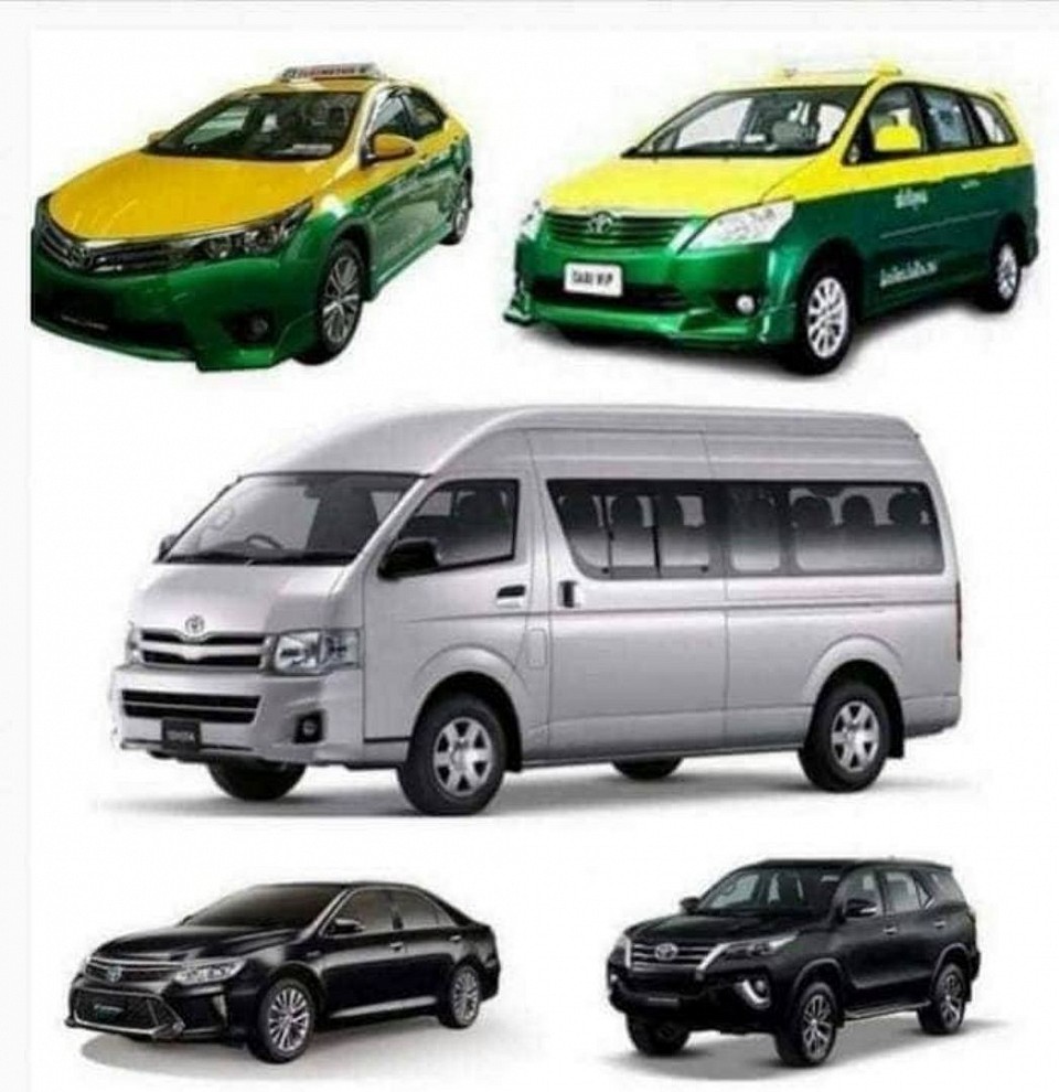 บริการรถ SUVใหญ่ 7 ที่นั่งพร้อมคนขับ