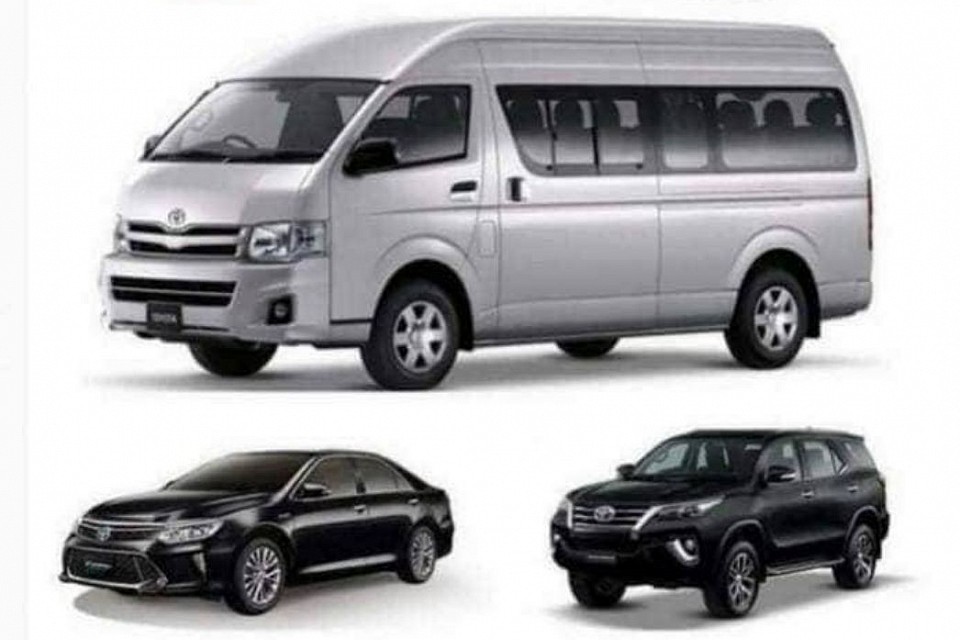 บริการรถ SUV ใหญ่ 7 ที่นั่งพร้อมคนขับ
