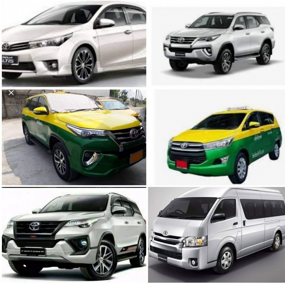 บริการเหมารถ SUV ใหญ่ 7ที่นั่งพร้อมคนขับ