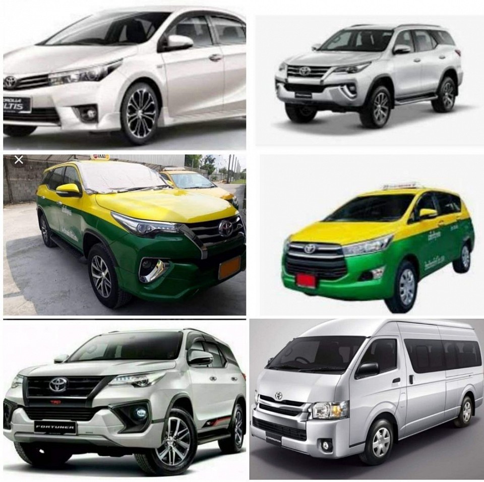 บริการเหมารถ SUV ใหญ่ 7 ที่นั่งพร้อมคนขับ