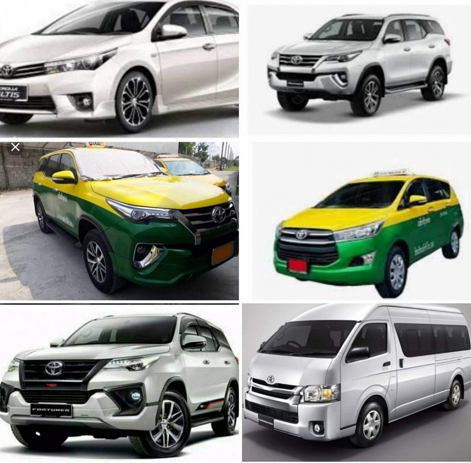 บริการรถนั่งส่วนบุคคลเล็ก-ใหญ่ไพรเวทพร้อมคนขับไปต่างจังหวัด