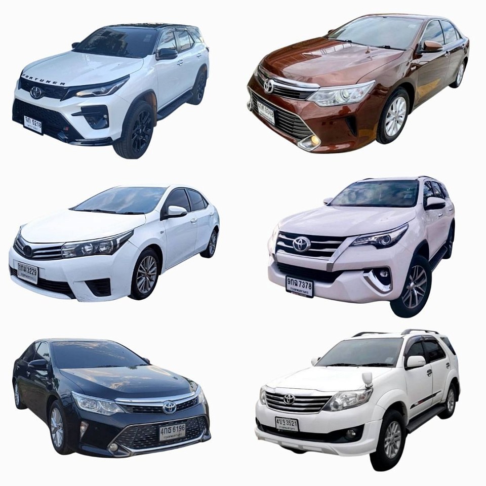 บริการรถ SUVใหญ่ 7 ที่นั่งพร้อมคนขับ