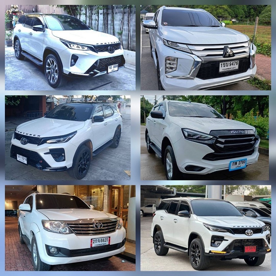 บริการรถ SUV 7 ที่นั่งพร้อมคนขับ