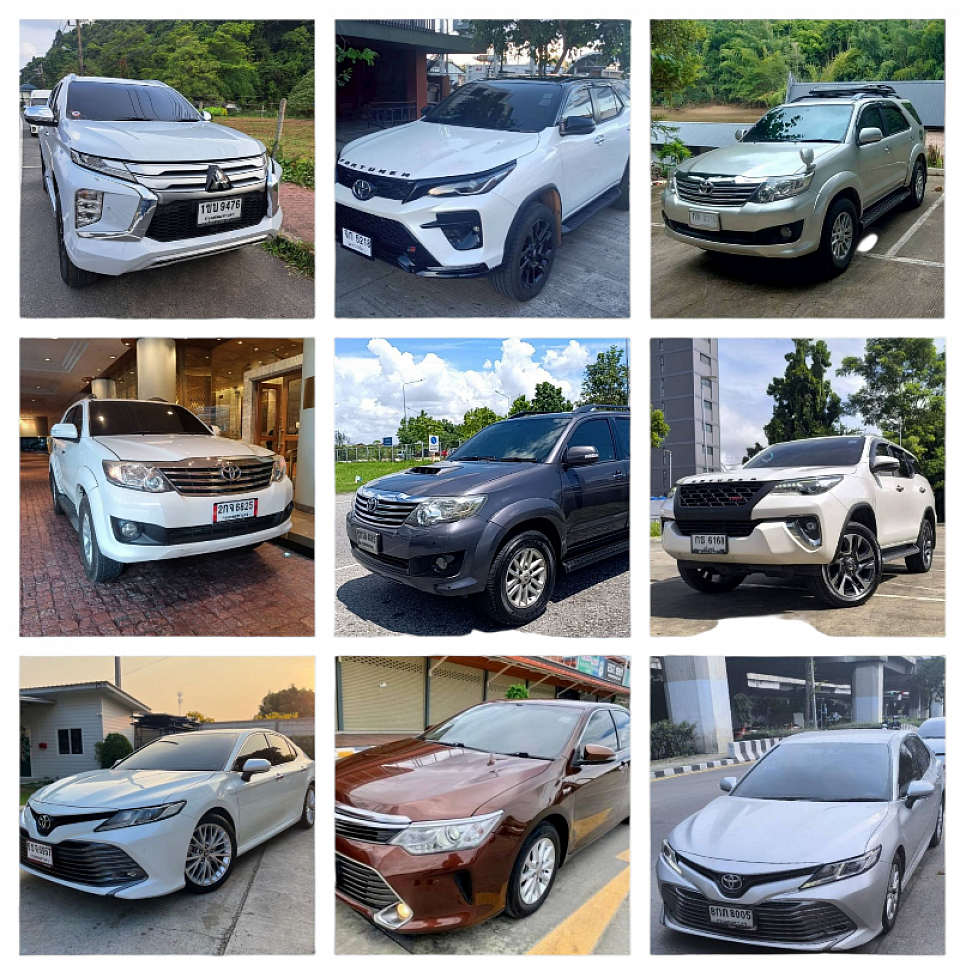 บริการรถ SUV 7 ที่นั่งพร้อมคนขับ
