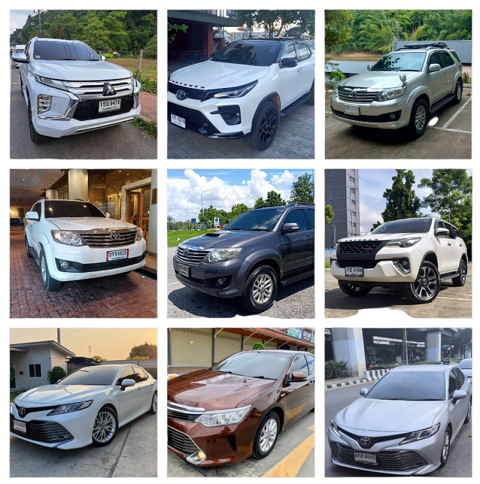 บริการรถ SUV ใหญ่ 7 ที่นั่งพร้อมคนขับ