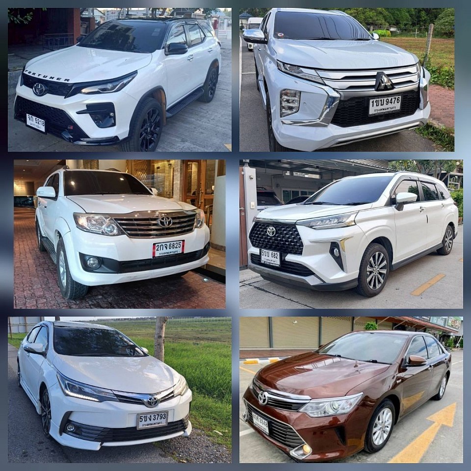 บริการเหมารถนั่งส่วนบุคคลพร้อมคนขับไปต่างจังหวัด