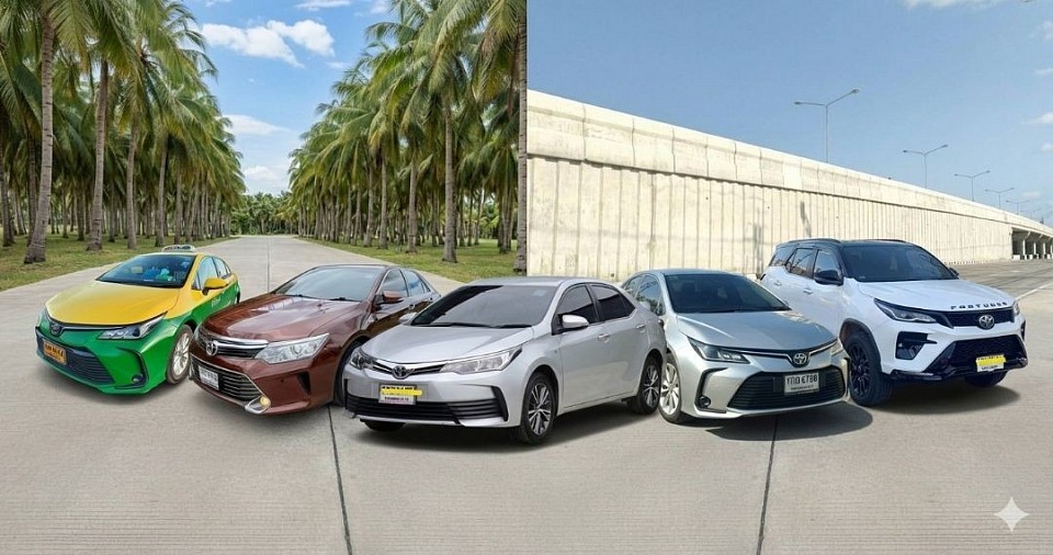 บริการเหมารถ SUV ใหญ่ 7 ที่นั่งพร้อมคนขับ